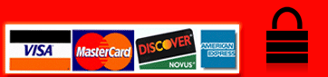 Call us: . We accept all major credit cards